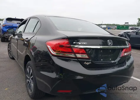 2014 Honda Civic Ex из США, поврежденный, VIN 19XFB2F86EE272368
